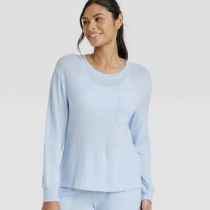 NWT Stars Above Cozy Soft Crewneck Lounge Pajama Sweater